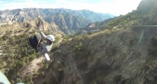 Tirolina Barranca del cobre